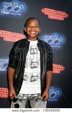 LOS ANGELES - JUN 23:  Brandon Severs at the 100th DCOM Adventures In Babysitting LA Premiere Screening at the Directors Guild of America on June 23, 2016 in Los Angeles, CA