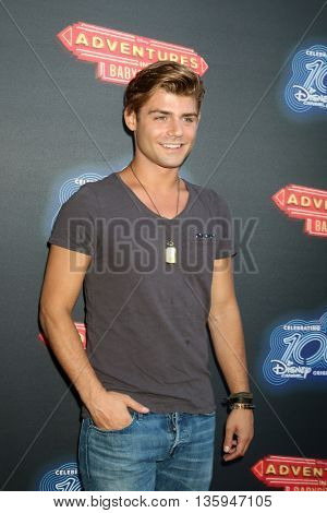 LOS ANGELES - JUN 23:  Garrett Clayton at the 100th DCOM Adventures In Babysitting LA Premiere Screening at the Directors Guild of America on June 23, 2016 in Los Angeles, CA