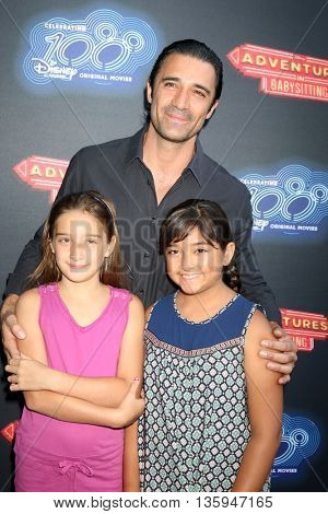 LOS ANGELES - JUN 23:  Daughter, Gilles Marini, Guest at the 100th DCOM Adventures In Babysitting LA Premiere Screening at the Directors Guild of America on June 23, 2016 in Los Angeles, CA