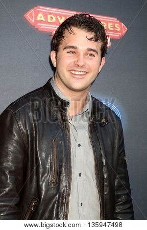 LOS ANGELES - JUN 23:  Hutch Dano at the 100th DCOM Adventures In Babysitting LA Premiere Screening at the Directors Guild of America on June 23, 2016 in Los Angeles, CA