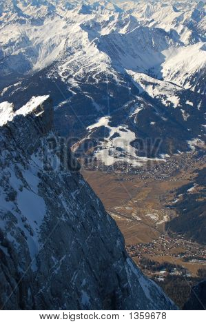 Urwisko nad alpejskie doliny