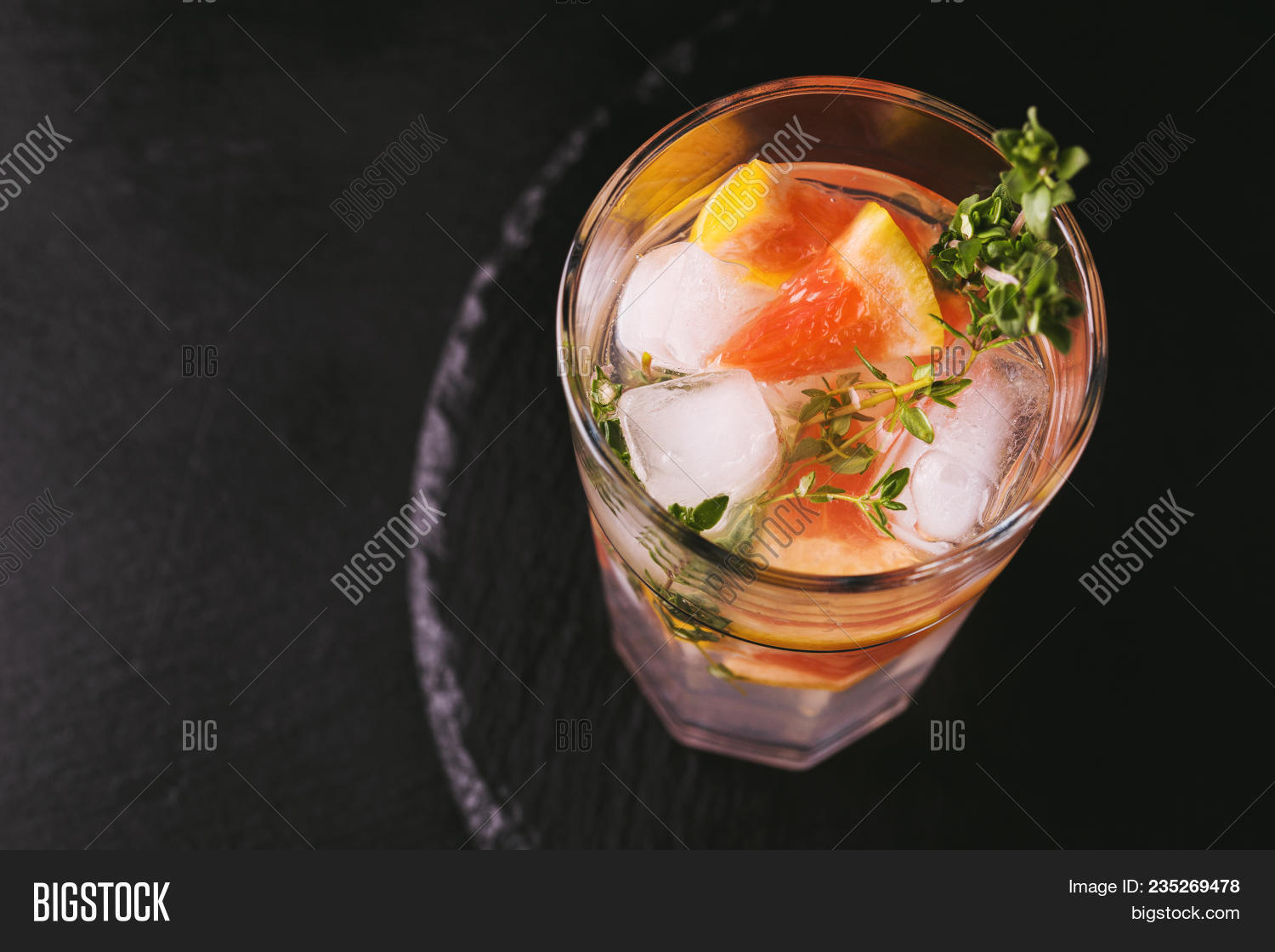 Gin Bitter Lemon Thyme Image & Photo (Free Trial) Bigstock