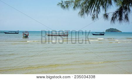Tropical Beach Of Otres