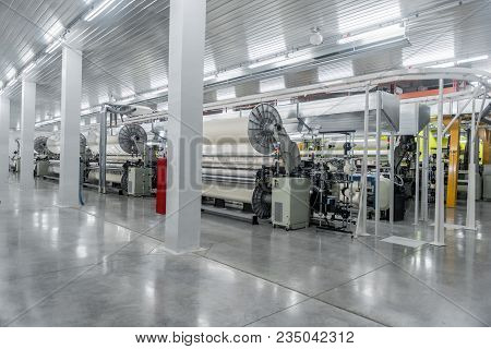 Weaving Workshop At The Factory