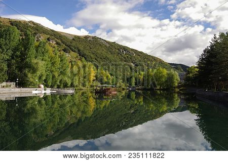 Lake Yotnabyur Near The Hyatt Place Jermuk Hotel. Resort Jermuk City Armenia.