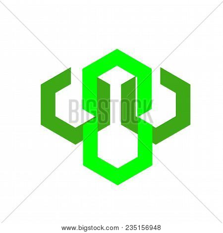Sample Design Abstract Polygon Logo Graphic Resources