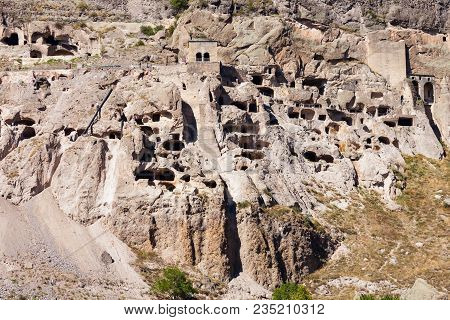 Vardzia Is A Cave Monastery Site Located Near Aspindza, Georgia