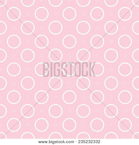 Elegant Seamless Pattern. Stylish Polka Dot Texture