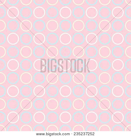 Elegant Seamless Pattern. Stylish Polka Dot Texture