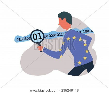 Gdpr, Concept Vector Illustration. General Data Protection Regulation. Dpo, Data Protection Officer 