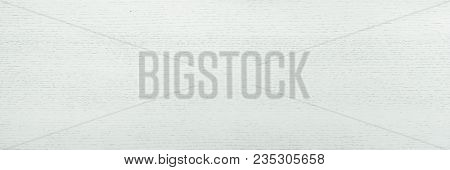 Light White Washed Soft Wood Texture Surface As Background. Grunge Whitewashed Varnished Wooden Plan