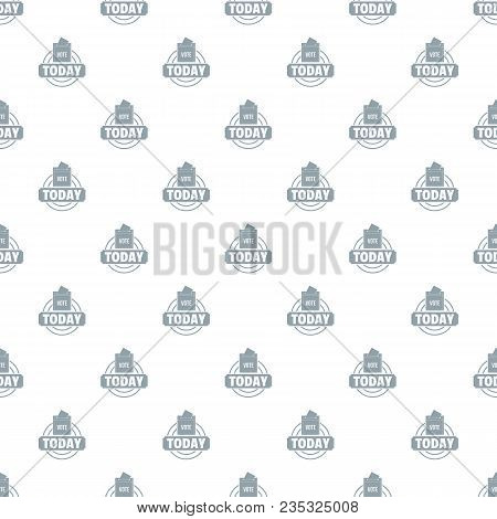 Vote Today Pattern Vector Seamless Repeat For Any Web Design