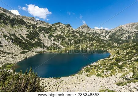 Amazing Landscape With Fish Banderitsa Lake, Pirin Mountain, Bulgaria
