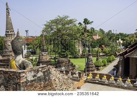Ayutthaya Historical Ruins Of The Financial And Spiritual Capital Of The Vanished Kingdom Of Siam In
