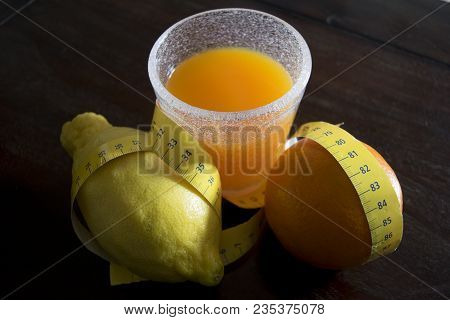 Weith Loss With Fruit And Dietetic Drinks