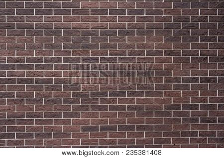 Wall Bricks Background Mock Up With Red Brick