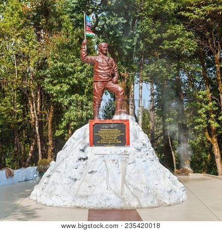 Darjeeling, India - November 18, 2015: Tenzing Norgay Memorial At The Himalayan Mountaineering Insti