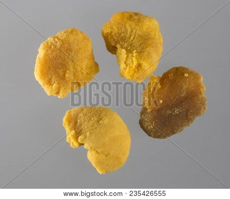 Pollen Loads - Macro Photo Of Bee Pollen - Perga (bee Bread)