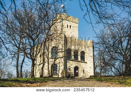 Zsitvay Observation Point At Visegrad City, Hungary.