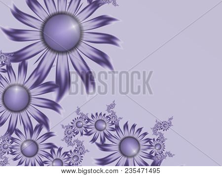 Beautiful Background For Creating Business Cards.
Floral Original Template With Place For Text.
Frac