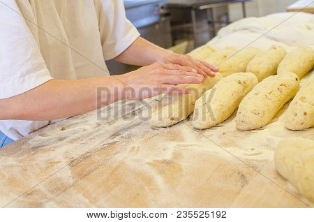 Industrial Cooking Of Popular Classical Bread Dumplings.