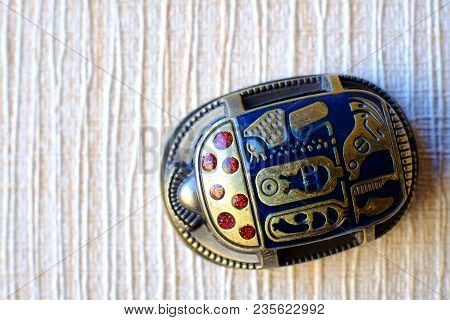 Souvenir In The Form Of A Fridge Magnet.