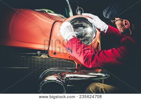 Collectible Car Appraisal By Professional Vintage Vehicles Collector. History Of American Transporta