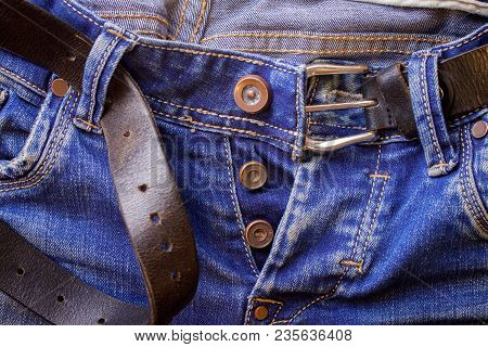 Men's Or Women's Jeans Textile Trousers