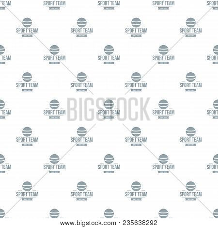 Cricket Ball Pattern Vector Seamless Repeat For Any Web Design