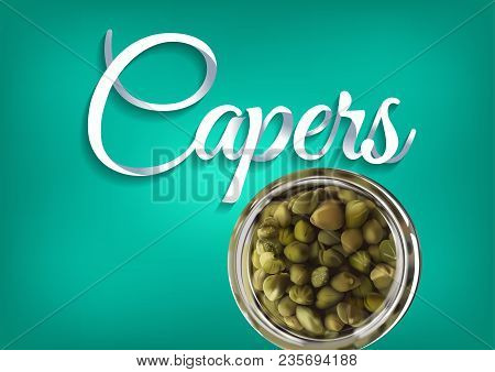 Vector Realistic Illustration Of Pickled Cucumbers. Colorful Objects On A Transparent Background.