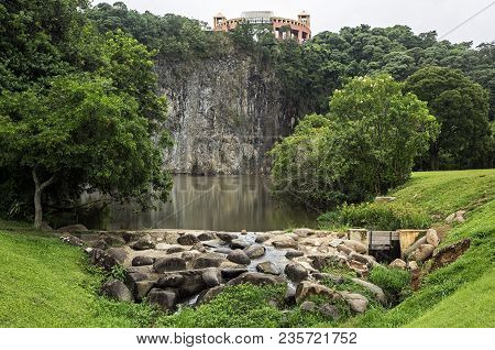Lake Rock Mountain  Tangua Park City Curitiba Brazil Outdoor Landscape