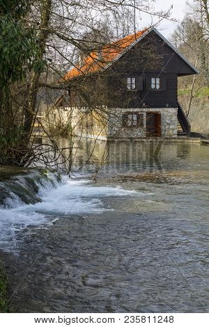 Houses Of Rastoke In Sljunj In Croatia