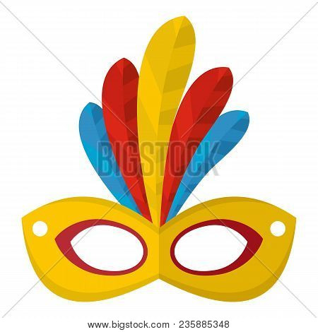 Brazilian Carnival Icon. Flat Illustration Of Brazilian Carnival Vector Icon For Web