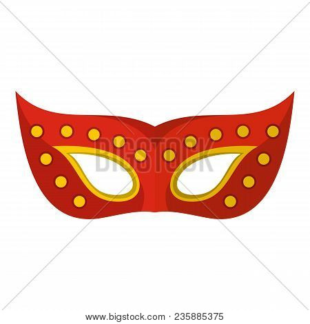 Face Mask Icon. Flat Illustration Of Face Mask Vector Icon For Web