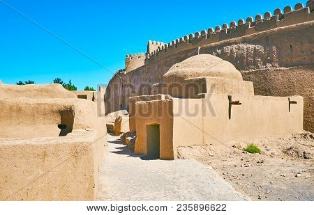 The Citadel Of Rayen Includes Small Domed Building Of Zurkhaneh Athletic Club - Historical Sports Tr