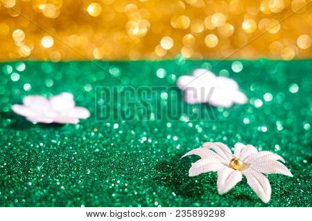 Green Shiny Background Wedding Card Teal Turquoise Or Aqua Green Glitter Sparkle Background For Birt