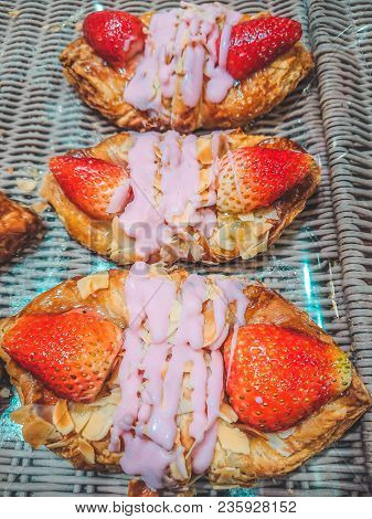 These Strawberry Cream Cheese Danishes Are An Easy Breakfast Or Dessert That’s Perfect For Summer.