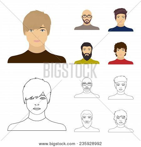 The Face Of A Bald Man With Glasses And A Beard, A Bearded Man, The Appearance Of A Guy With A Haird
