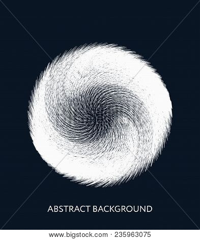 Abstract Background With The Glowing Fiber Effect. Vector Design Illustration. Futuristic Card. Cibe