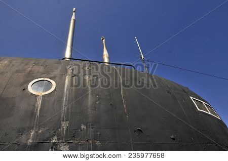 Particular Of A Russian Submarine In San Diego