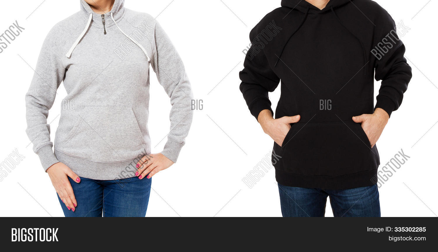 Download Imagen y foto Hoodie Mock (prueba gratis) | Bigstock