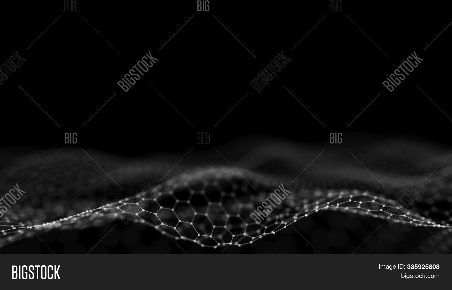 Wave Connection Points Image & Photo (Free Trial) | Bigstock