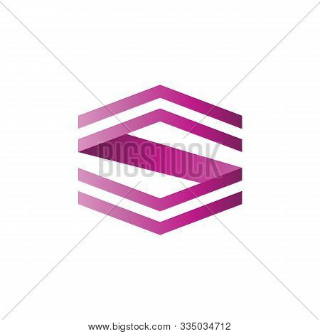 Letter S Modern Logo, Simple S Logo Icon