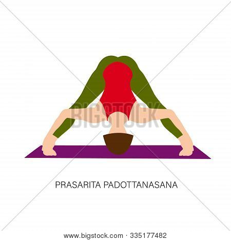Yogi Woman Prasarita Vector Photo Free Trial Bigstock