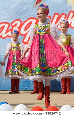 Ensemble af National Dance Rusland