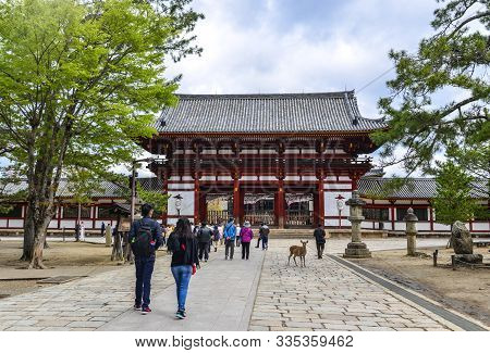Todaiji Temple In Nara, Japan