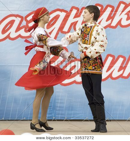 Ensemble af kultur dans Dubrovitsy