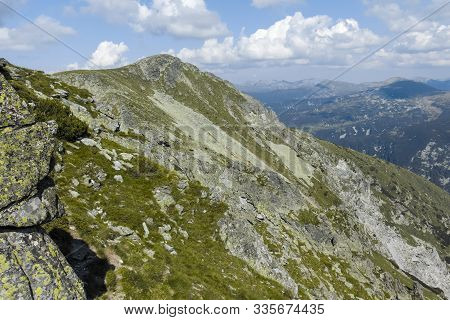 Amazing Landscape From Lovnitsa Peak, Rila Mountain, Bulgaria