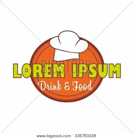 Restaurant Logo Design Template, Resto Logo Concept