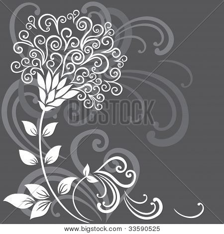 Blomstermotiver baggrund